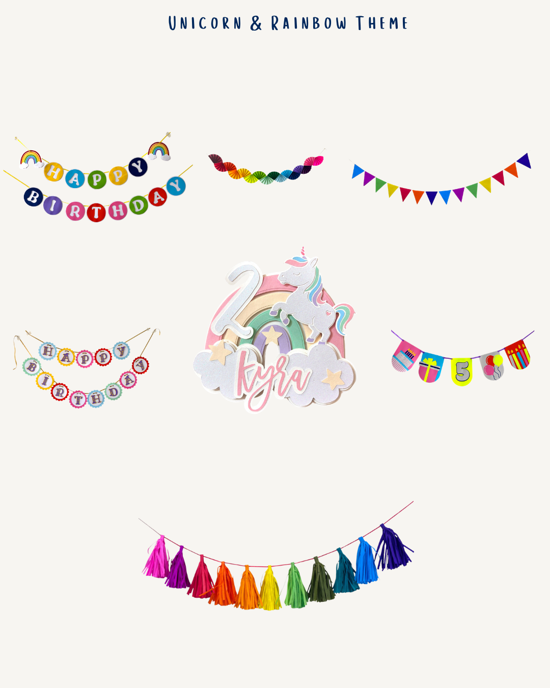 Unicorn & Rainbow Theme