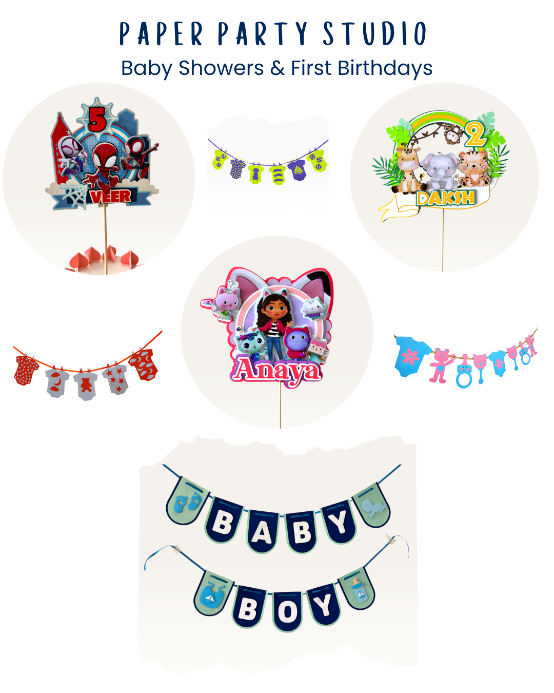 Baby Showers & First Birthdays