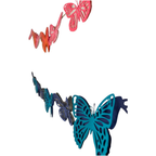 Butterfly Garland — Paper Butterfly Wall Hanging