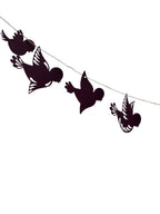 Bird Silhouette Garland — Paper Dove Bunting