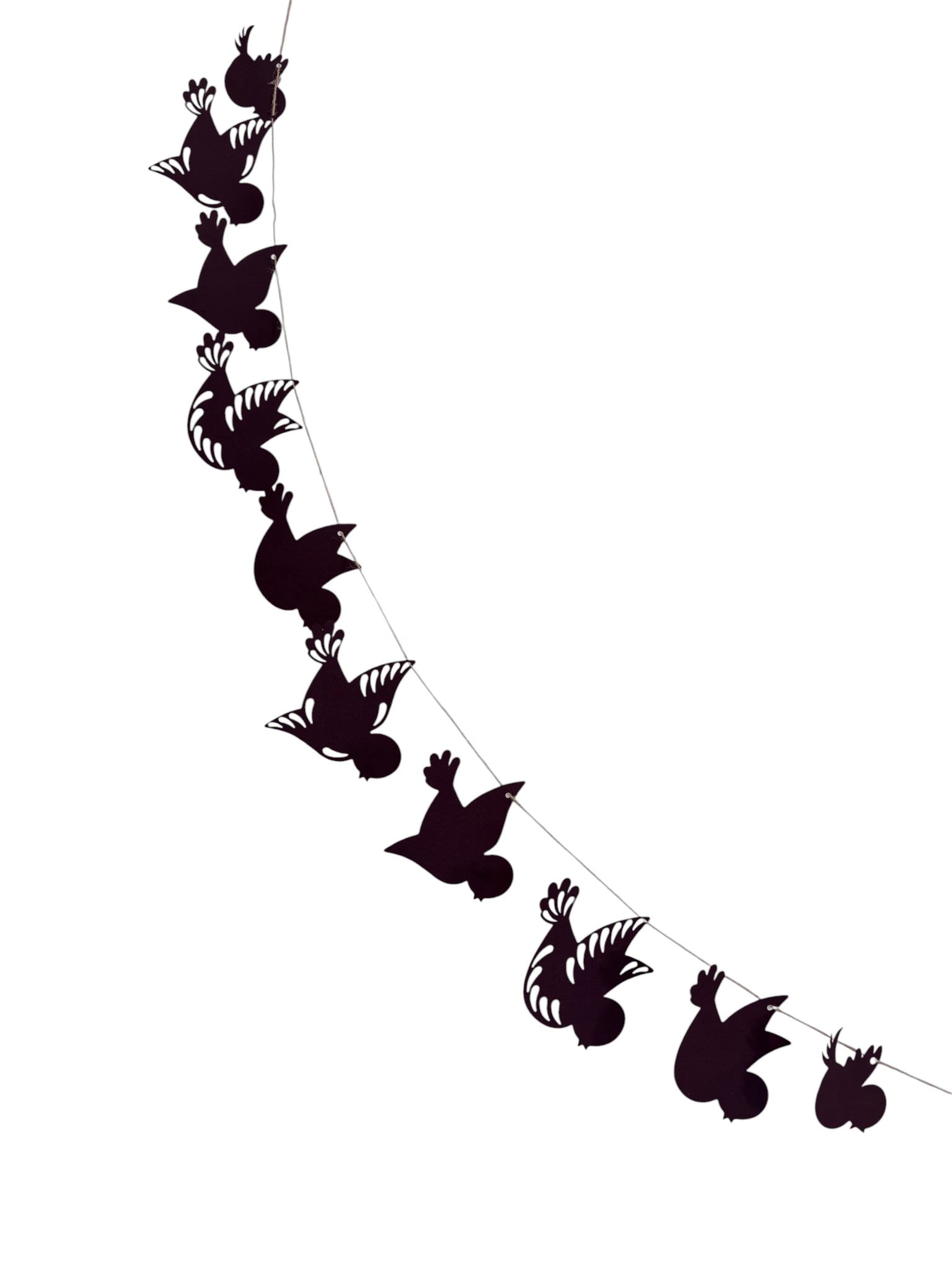 Bird Silhouette Garland — Paper Dove Bunting