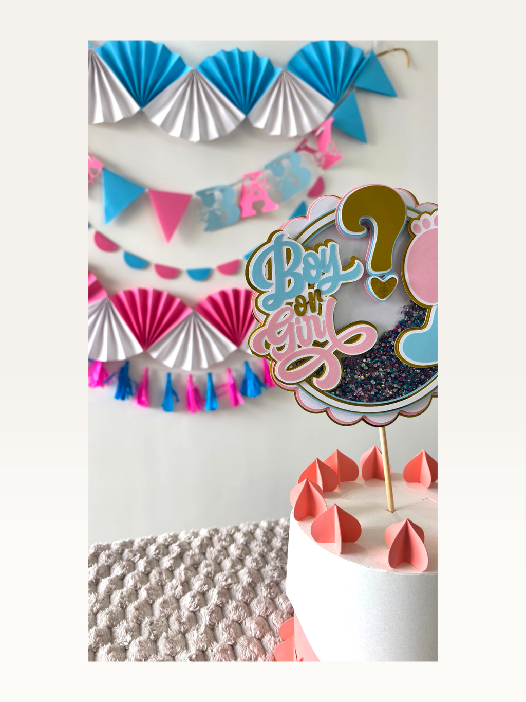 Oh Baby Shower Combo — Godh Bharai & Baby Welcome Decoration Set