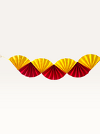 Colorwave Garland — Paper Fan Wall Hanging