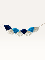 Colorwave Garland — Paper Fan Wall Hanging