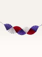 Colorwave Garland — Paper Fan Wall Hanging