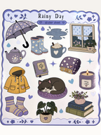 Rainy Day Sticker Sheet