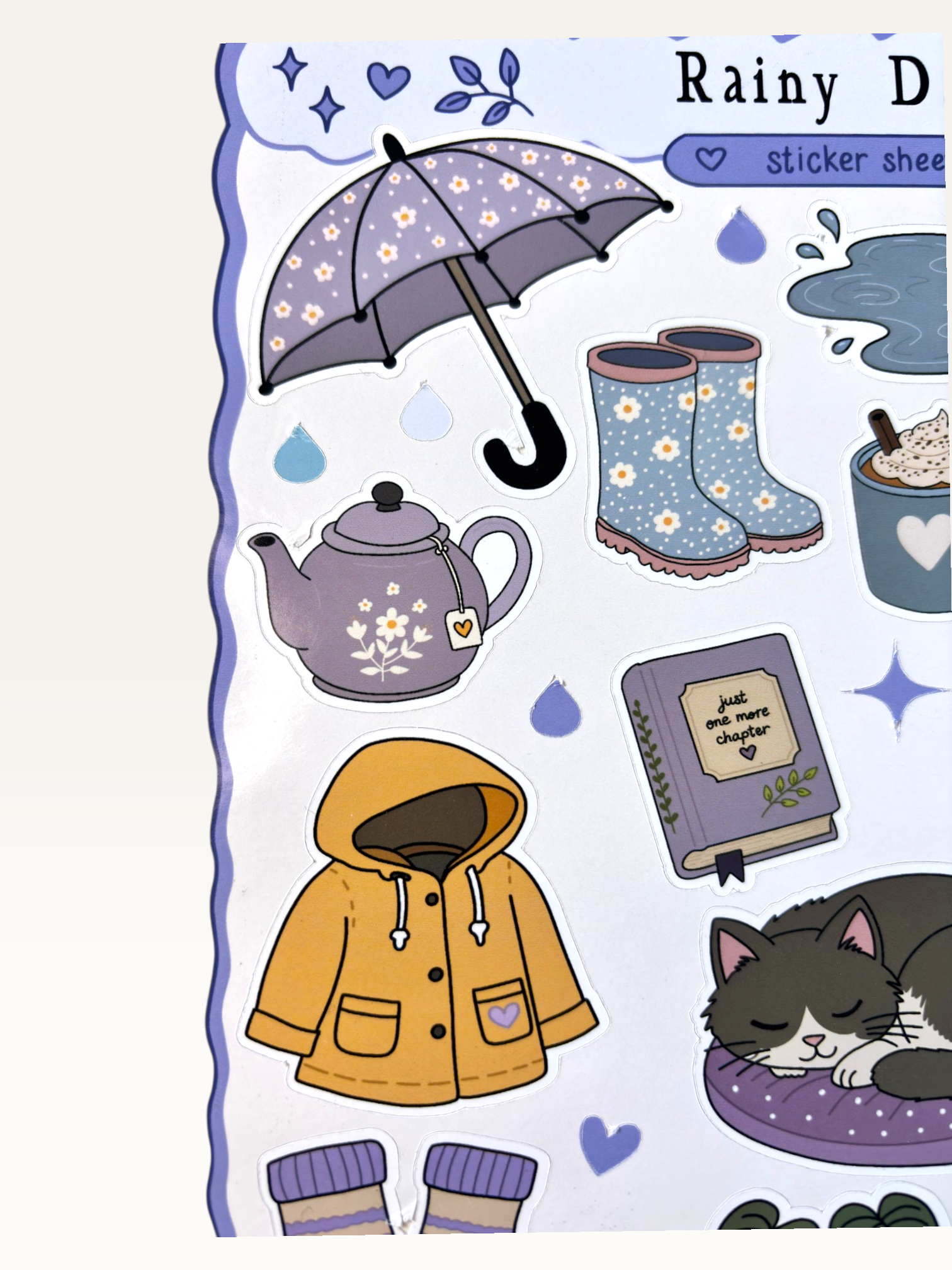 Rainy Day Sticker Sheet