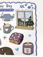 Rainy Day Sticker Sheet