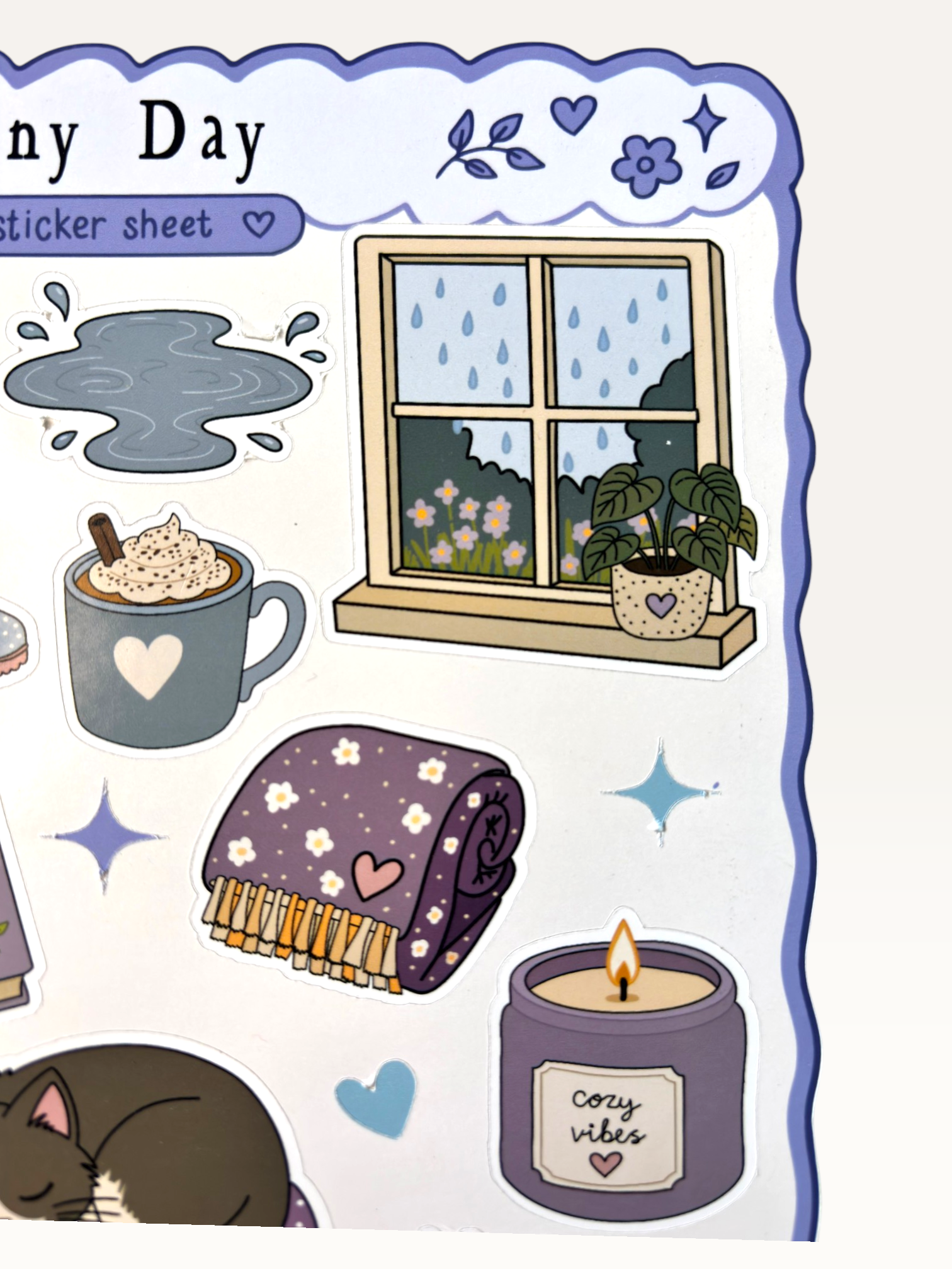 Rainy Day Sticker Sheet