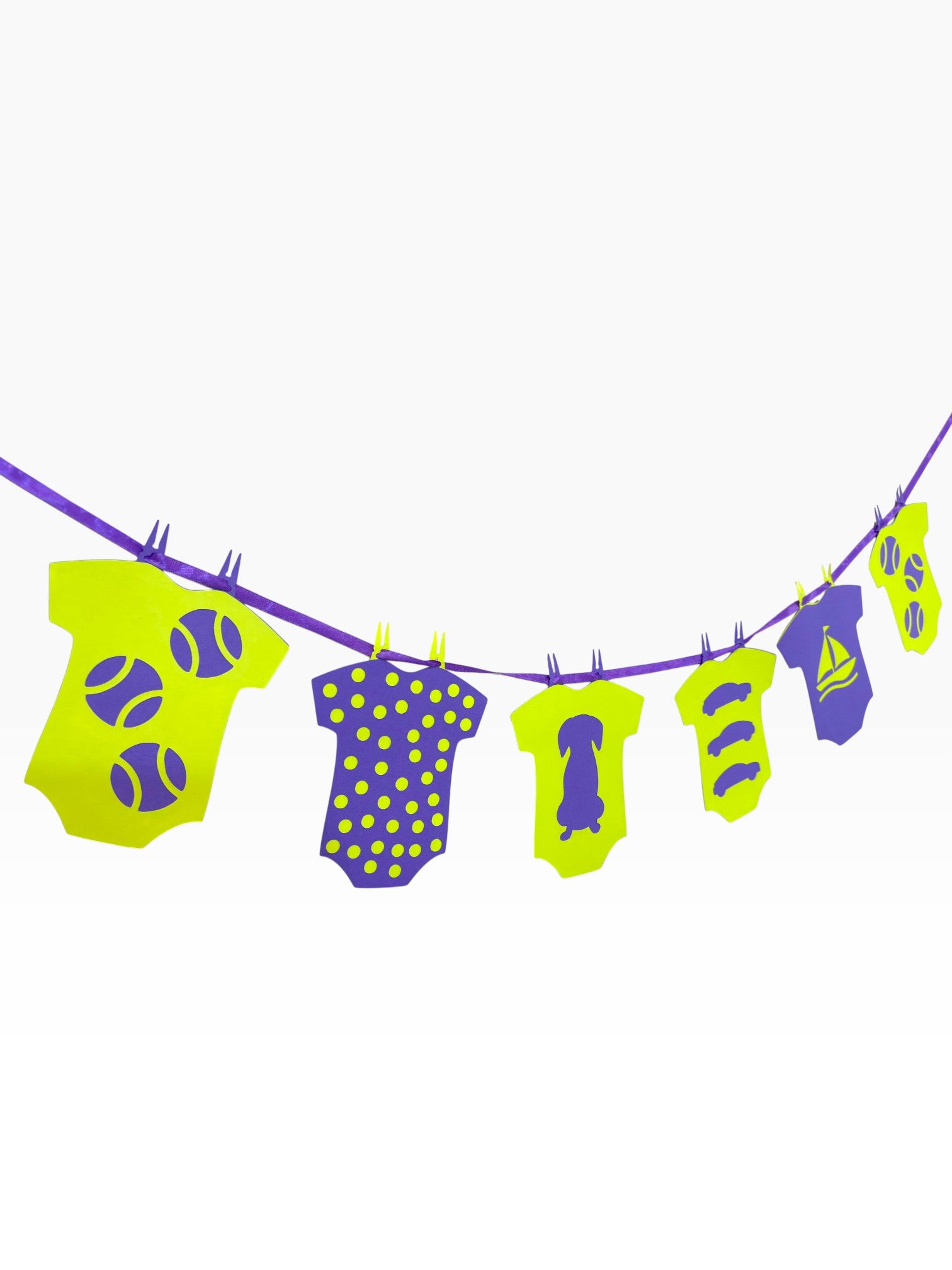 Baby Onesie Garland — Paper Bunting