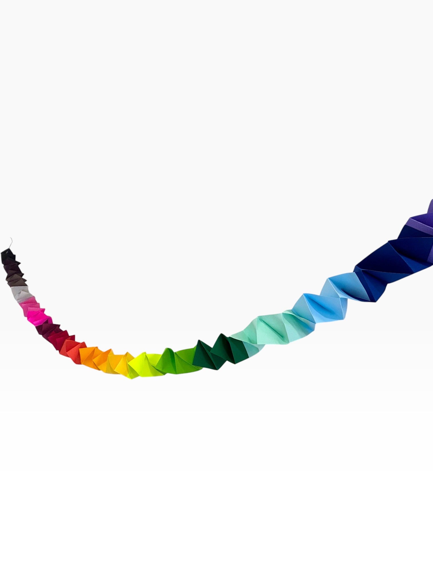 Accordion Streamer — Folded Paper Garland