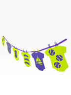 Baby Onesie Garland — Paper Bunting