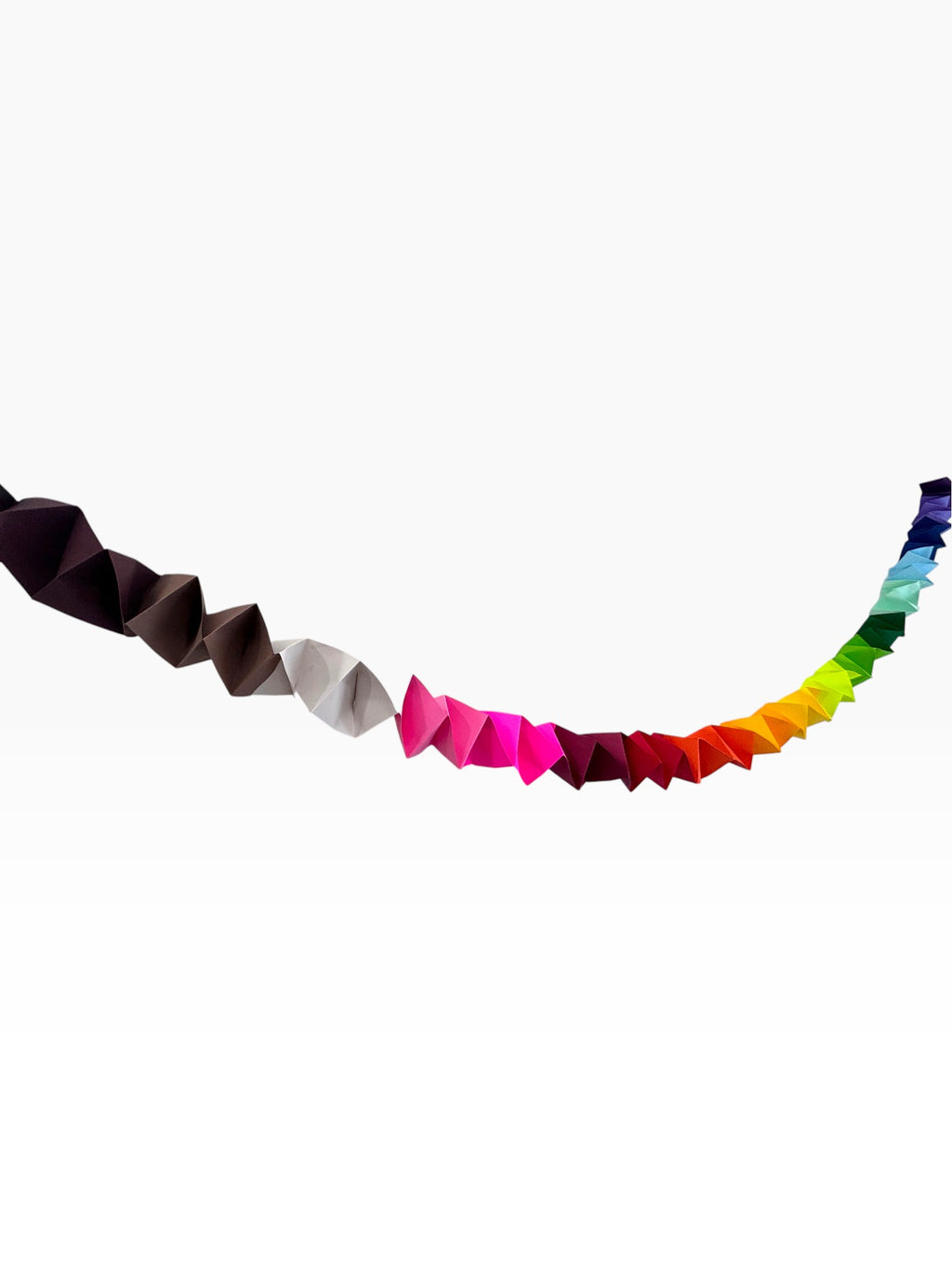 Accordion Streamer — Folded Paper Garland