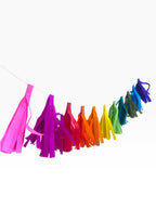 Paper Tassel Garland — Tissue Paper Decor