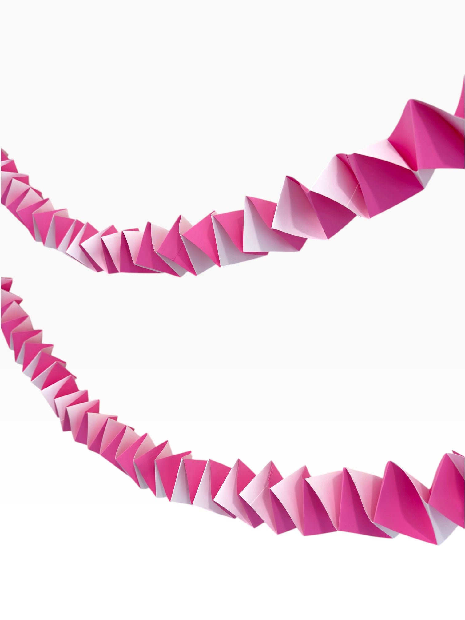 Accordion Streamer — Folded Paper Garland