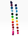 3D Circle Garland — Layered Paper Rainbow Hanging