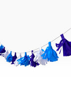 Paper Tassel Garland — Tissue Paper Decor