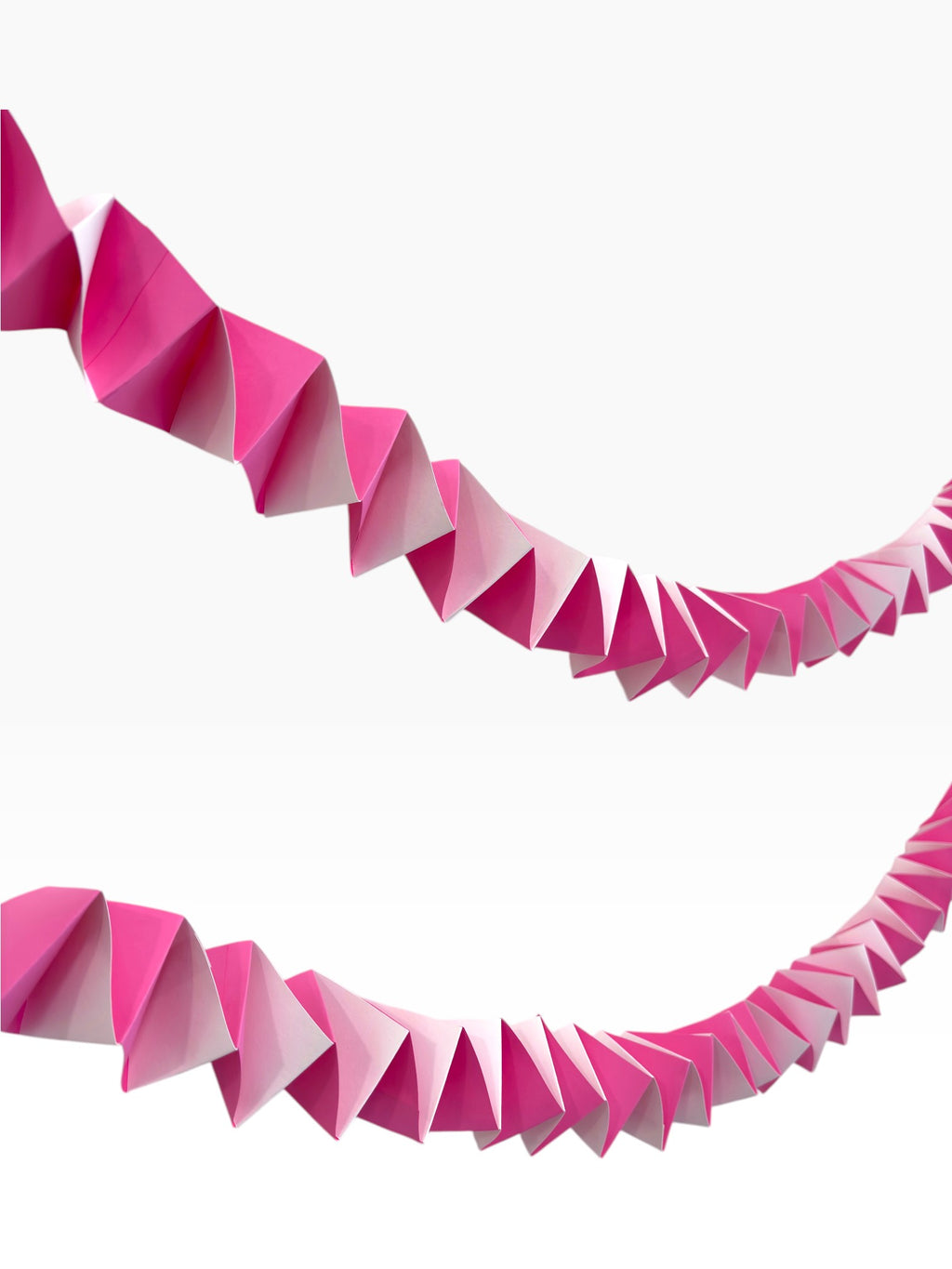 Accordion Streamer — Folded Paper Garland