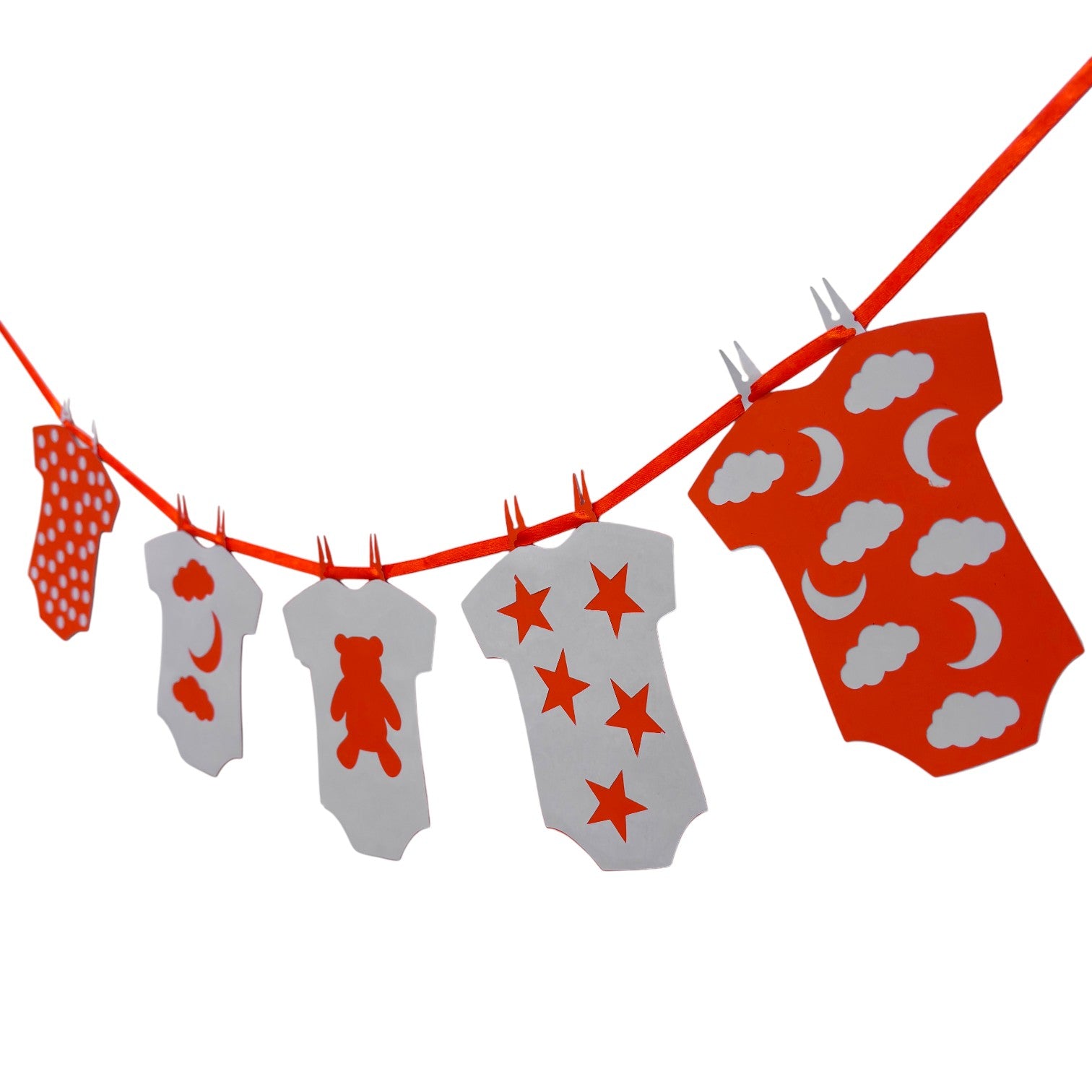 Baby Onesie Garland — Paper Bunting