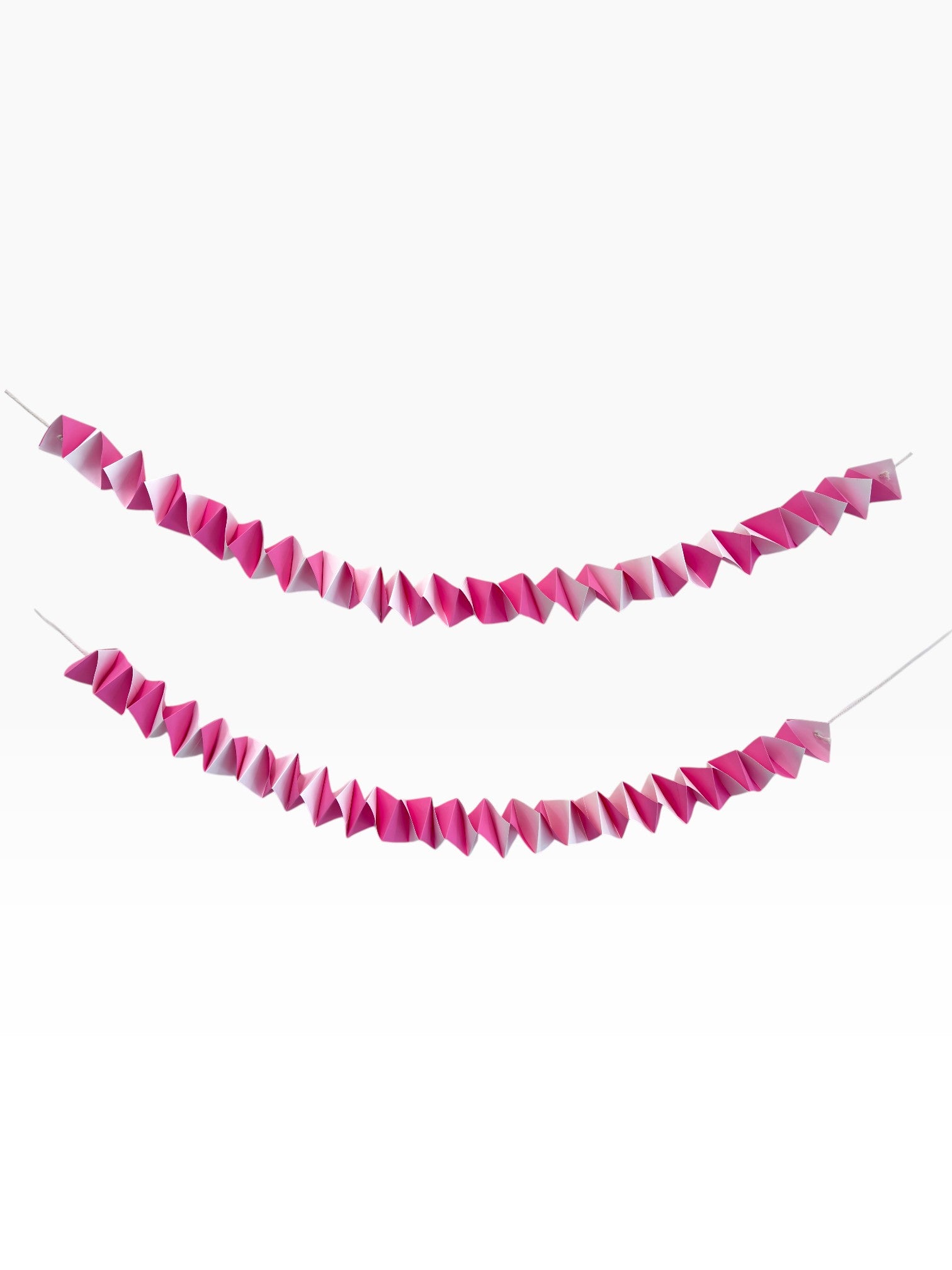 Accordion Streamer — Folded Paper Garland