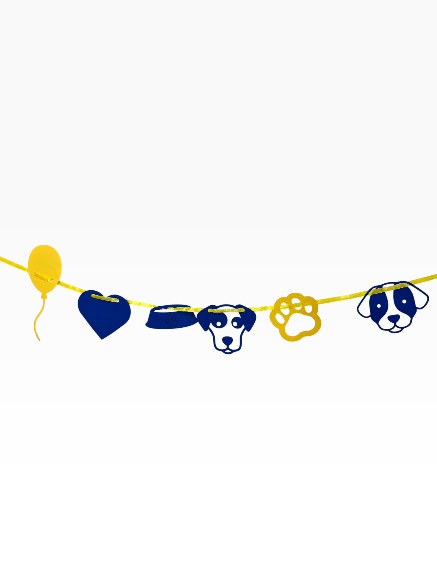 Pet Party Garland — Dog Birthday Paper Bunting