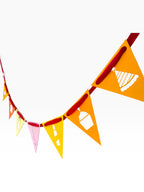 Birthday Pennant Bunting — Cake & Gift Cut-Out Banner