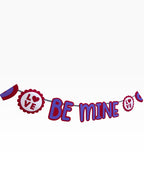 Be Mine Banner — Valentine's Paper Bunting