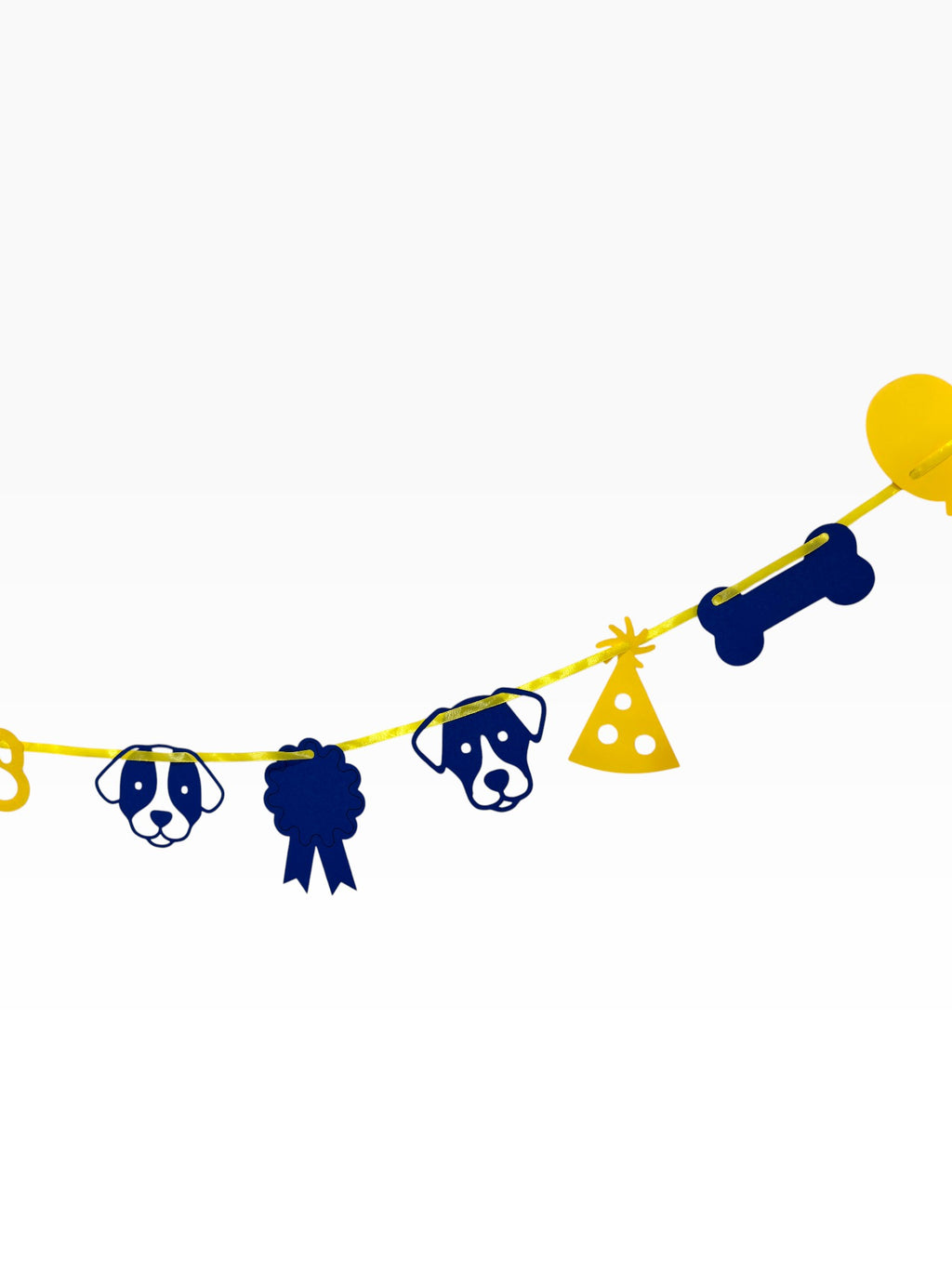 Pet Party Garland — Dog Birthday Paper Bunting