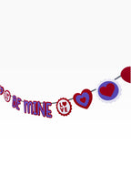 Be Mine Banner — Valentine's Paper Bunting