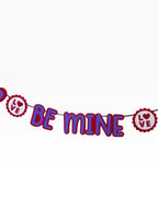 Be Mine Banner — Valentine's Paper Bunting