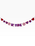Be Mine Banner — Valentine's Paper Bunting