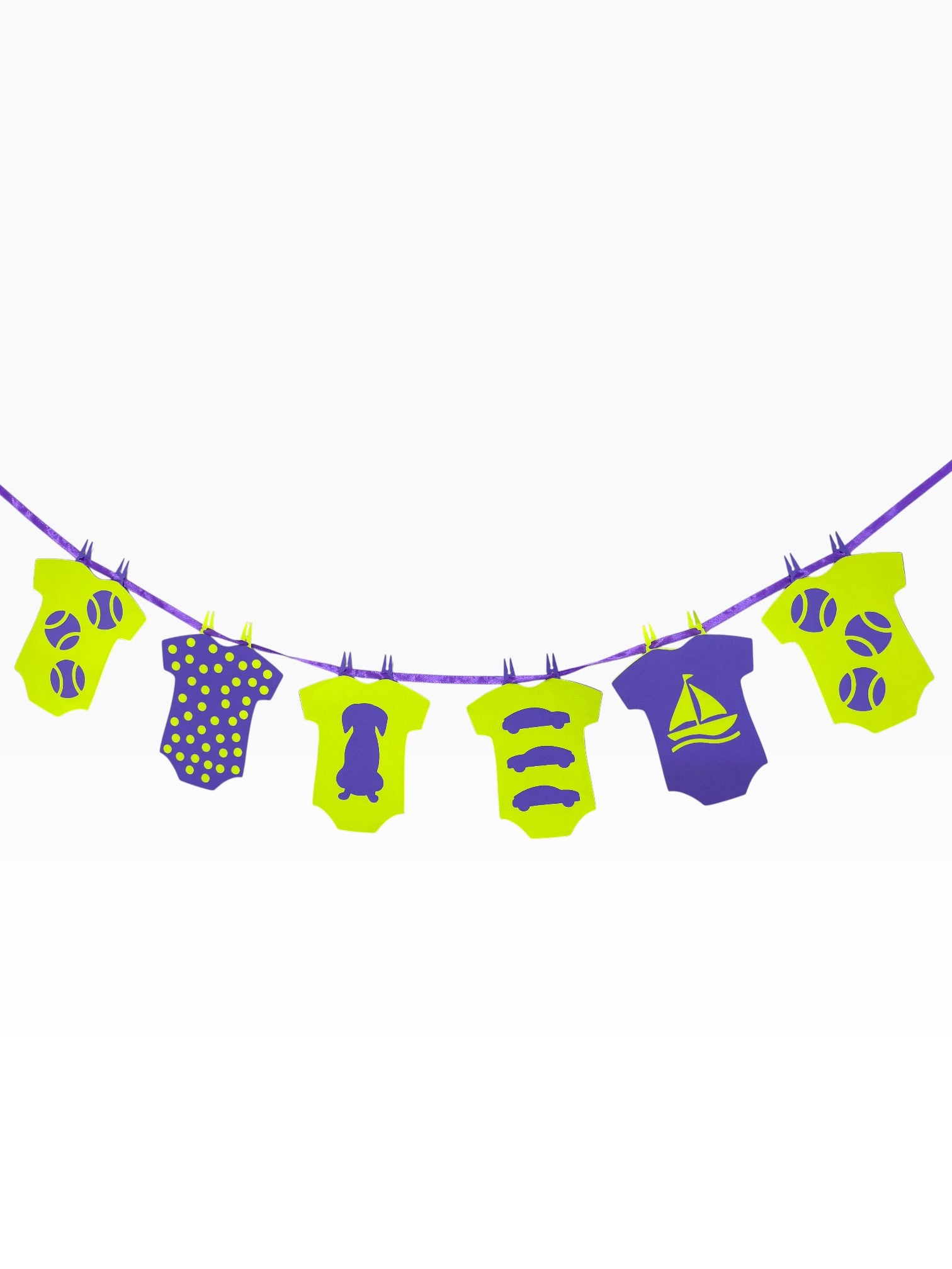 Baby Onesie Garland — Paper Bunting