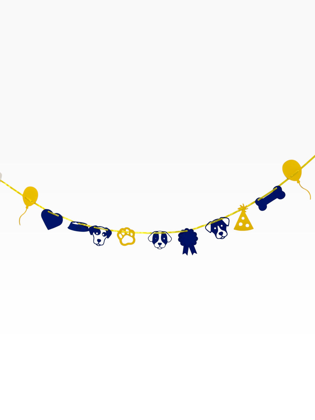 Pet Party Garland — Dog Birthday Paper Bunting