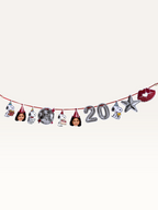 Custom Face Photo Birthday Garland - Personalised Milestone Garland